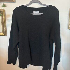 Women's black sweater